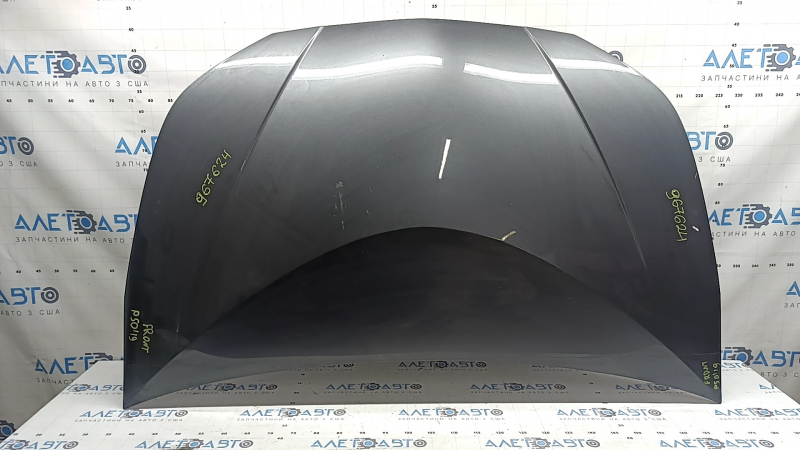 Capotă din aluminiu pentru Toyota Prius 50 16-22, grafit 1G3