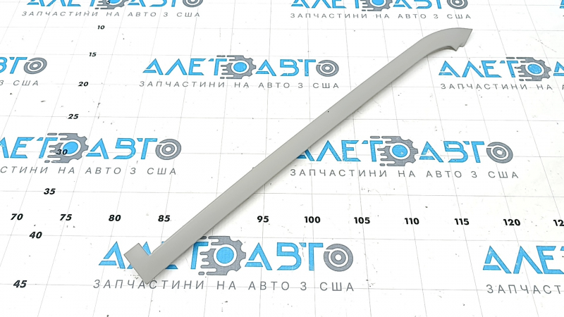 Ornamente pentru perdea dreapta față pentru Audi A6 C8 19-23 gri