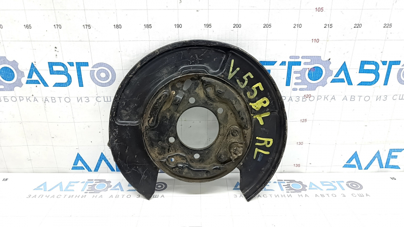 Кожух тормозного диска задний левый Toyota Camry v55 15-17 usa примят