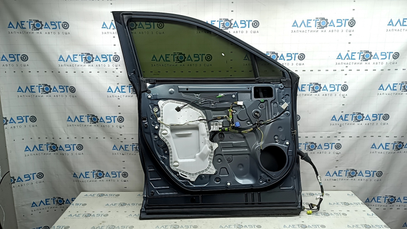 Дверь в сборе передняя левая Toyota Venza 21-24 графит 1K9, keyless, тычка