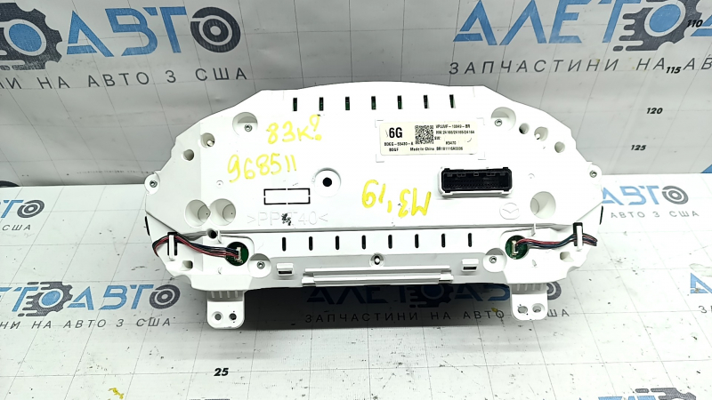 Щиток приборов Mazda 3 19-23 2.0, 2.5, 83к, царапины