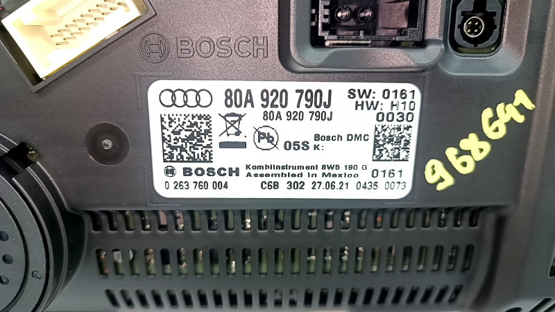Щиток приборов Audi Q5 80A 21-24 большой дисплей, 68к