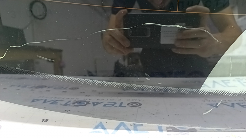 Стекло заднее VW Jetta 21-26 тонировка, в клее, вздулась тонировка