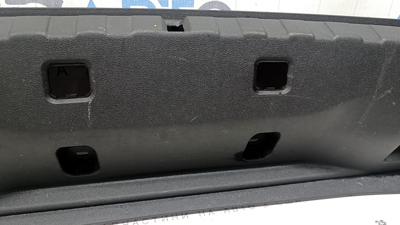 Ornamente portbagaj BMW 3 G20 19-26, negre, zgârieturi, fără dopuri