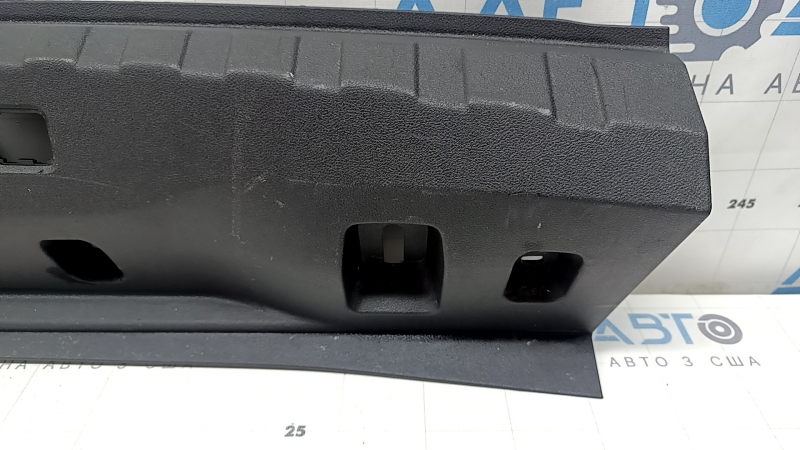 Ornamente portbagaj BMW 3 G20 19-26, negre, zgârieturi, fără dopuri