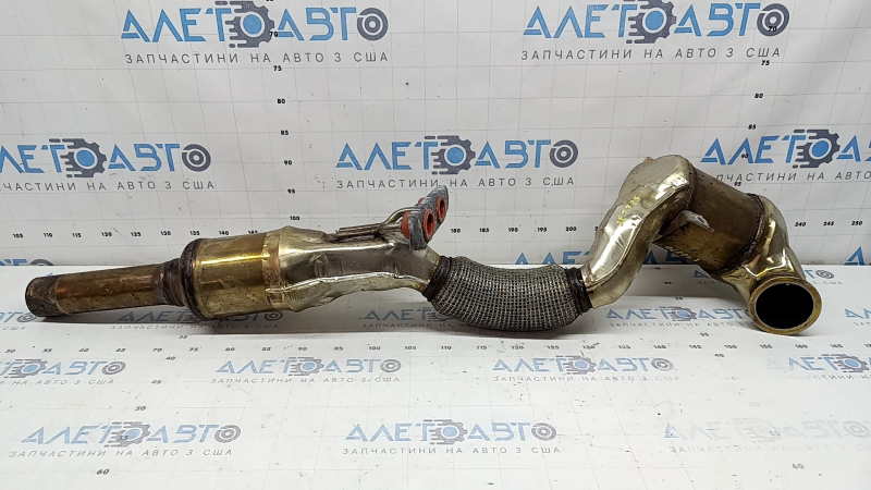 Приемная труба с катализатором VW Jetta 25-26 1.5T с кронштейном