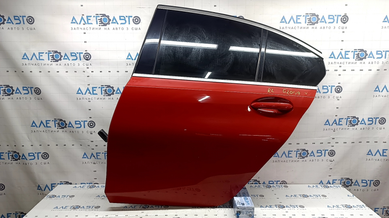 Ansamblu ușă spate stânga BMW 3 G20 19-26 fără cheie, roșu A75