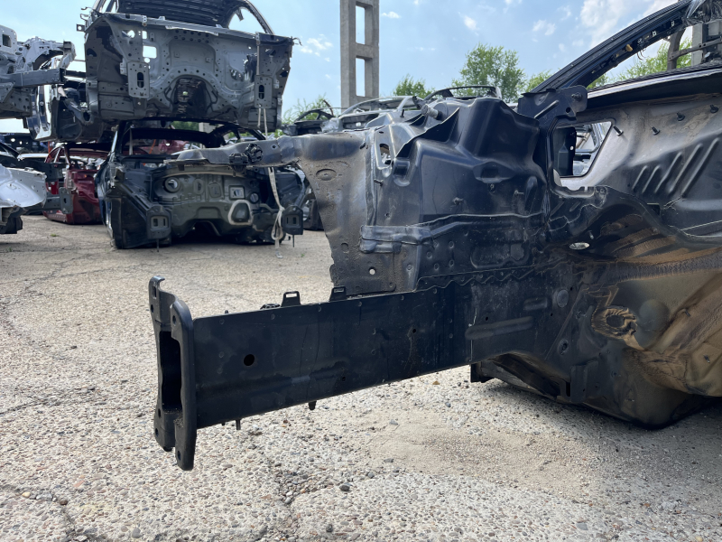 Panou lateral dreapta față Audi A6 C8 19-22 pe caroserie, albastru