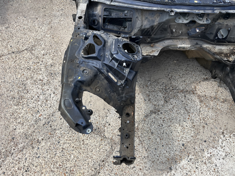 Panou lateral dreapta față Audi A6 C8 19-22 pe caroserie, albastru