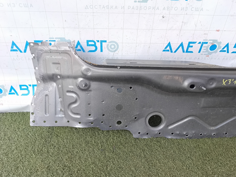 Panou spate BMW X3 F25 11-17, 2 bucăți, tăiat cu ferăstrăul, grafit