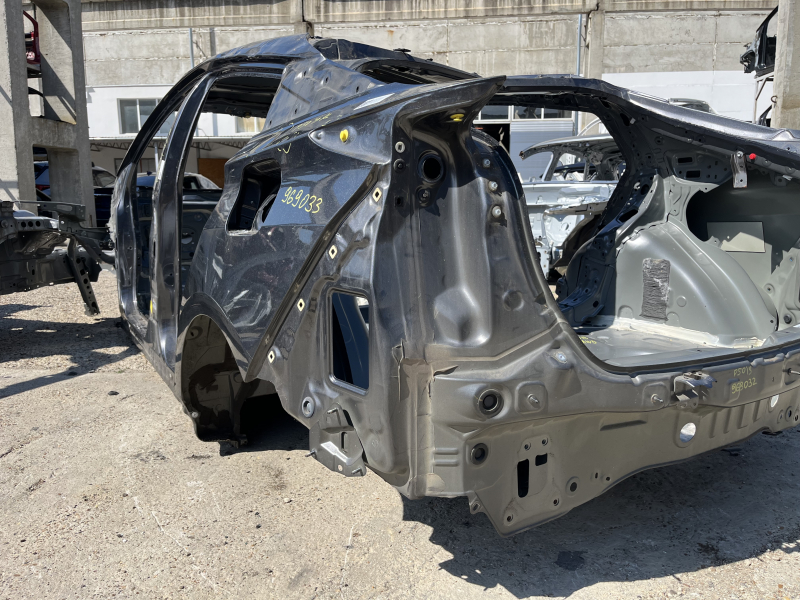 Четверть крыло задняя левая Toyota Prius 50 19-22 под BSM, на кузове, графит, примята