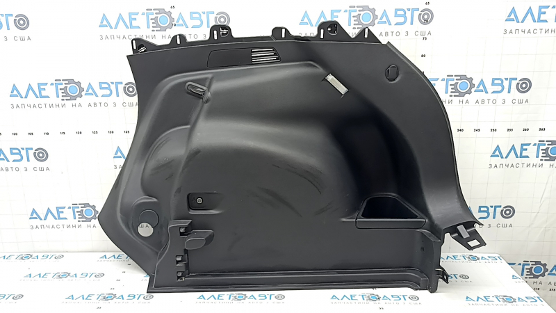 Обшивка арки нижняя правая Jeep Compass 17-26 черная, с карманом, потерта