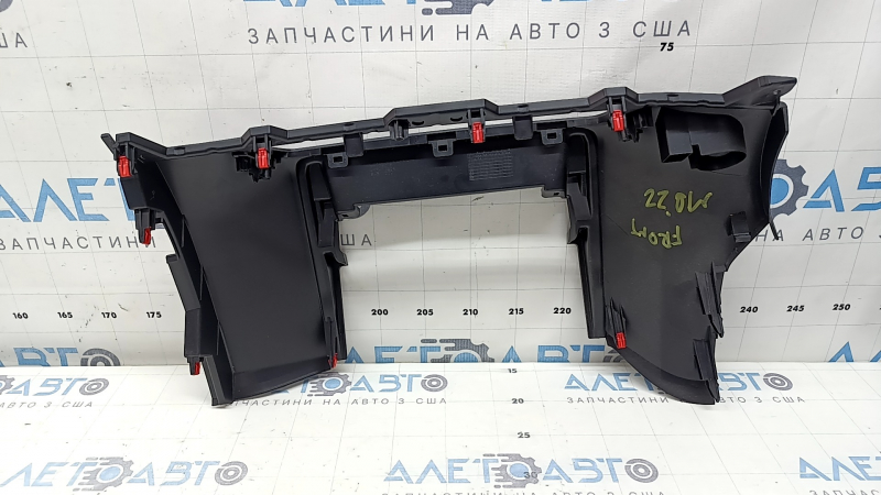 Накладка торпеды нижняя центральная Mitsubishi Outlander 22-26 черная