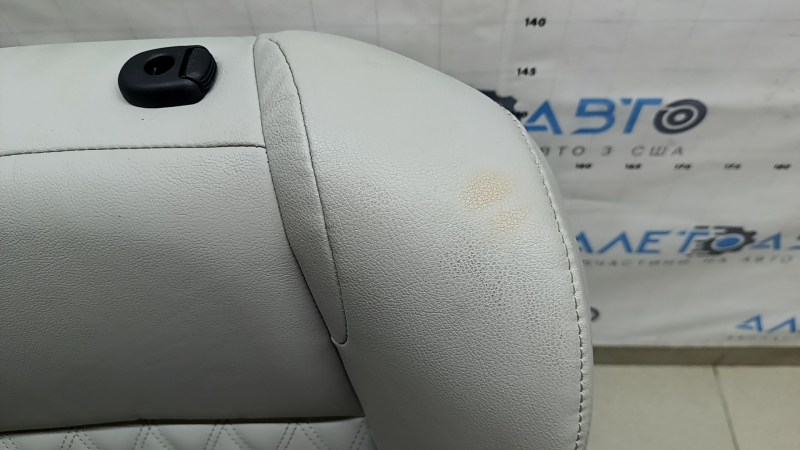 Scaun pasager Mitsubishi Outlander 22-26 cu airbag, electric, încălzit, piele gri, curățabil chimic