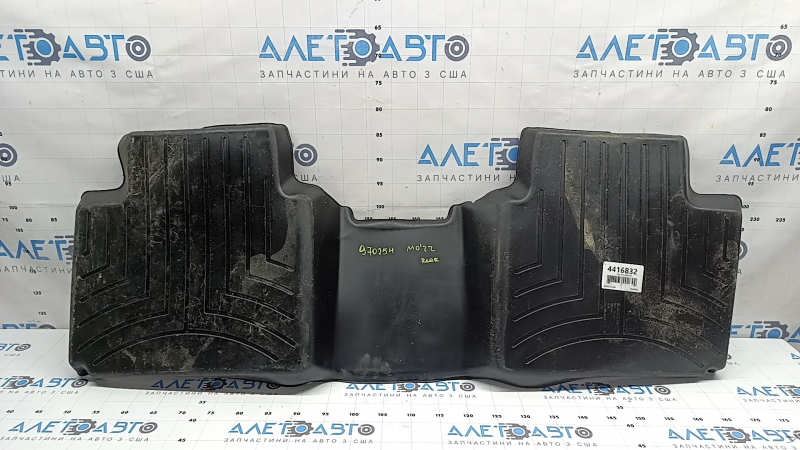 Комплект ковриков салона резина Mitsubishi Outlander 22-26 черная, WeatherTech