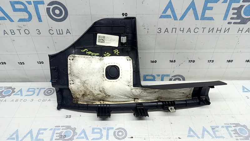 Ornamente prag interior spate stânga pentru Kia Sportage 23-26, negru, zgârieturi