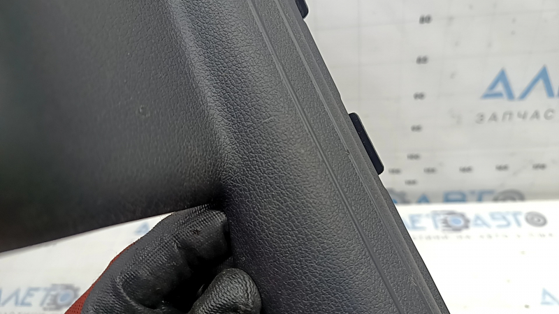 Ornamente prag interior spate stânga pentru Kia Sportage 23-26, negru, zgârieturi