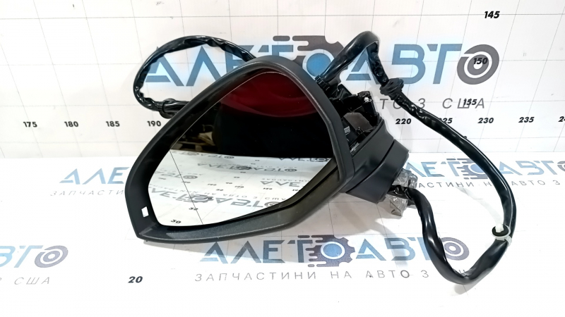Ansamblu oglindă retrovizoare stânga Audi A4 B9 17-19 15 pini, asferică, semnalizator, antiorbire automată, memorie