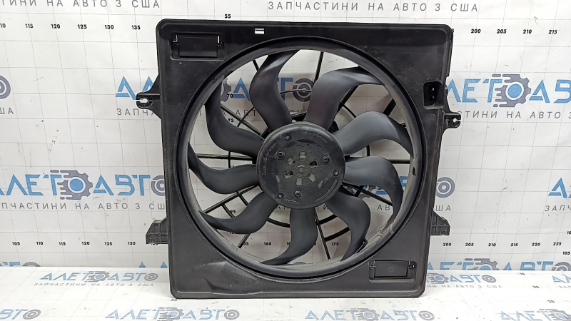 Диффузор кожух радиатора в сборе Hyundai Santa Fe 24-26 HEV