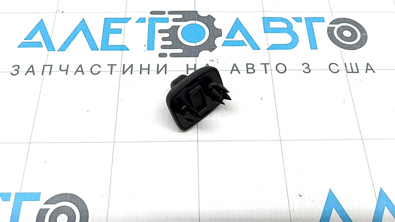 Крючок козырька левый Audi A5 F5 17-25 черный, 2 части