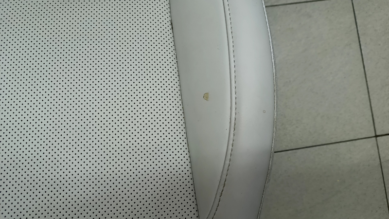 Пассажирское сиденье Hyundai Santa Fe 24-26 с airbag, электро, подогрев, кожа серая, под химчистку