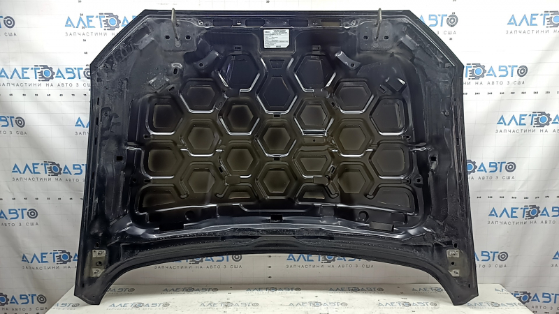 Капот голый Ford Fusion mk5 13-20 алюминий, черный G1