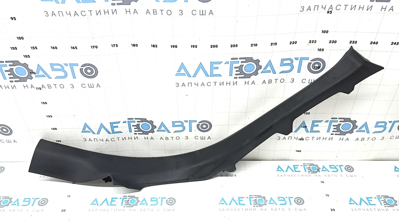 Ornamente prag interior spate dreapta, negru, zgâriat, Audi A5 F5 18-25 5D