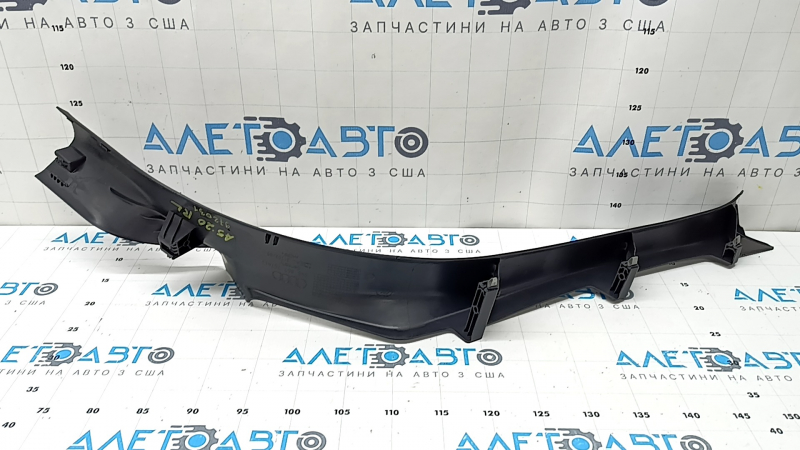 Ornament prag interior spate stânga pentru Audi A5 F5 18-25 5D, negru, zgârieturi
