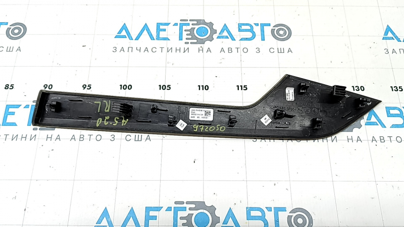 Ornamente ușă spate stânga Audi A5 F5 18-25 5D, lemn de nuc, zgârieturi