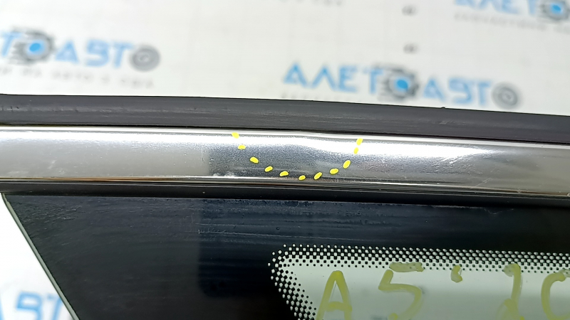 Geam spate stânga, geam orb, Audi A5 F5 18-25, cromat 5D, îndoit