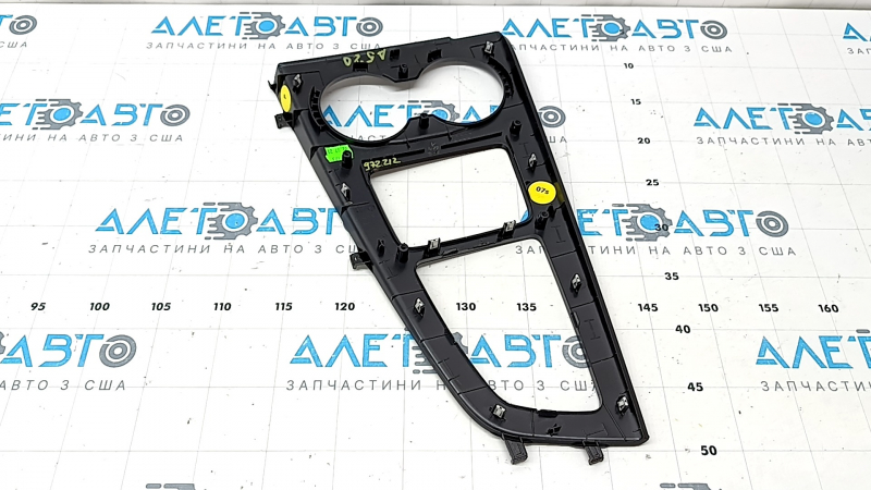 Ornamente consolă centrală Audi A5 F5 20-25, negru lucios, zgârieturi