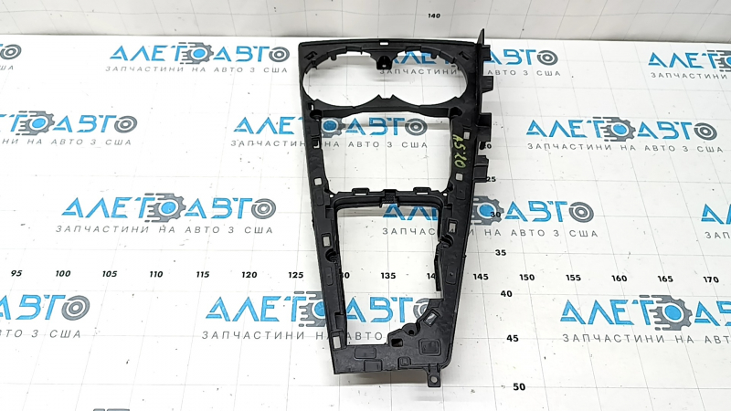 Suport ornament consolă centrală Audi A5 F5 20-25, negru lucios