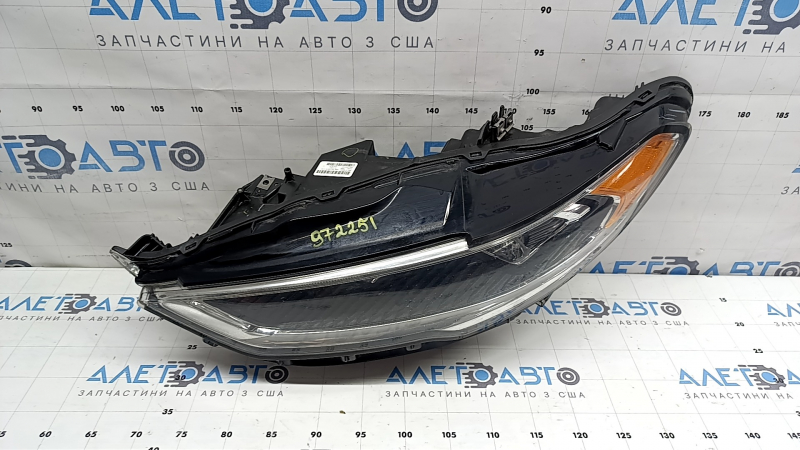 Ansamblu far față stânga pentru Ford Fusion mk5 17-20 LED, cu DRL, polișabil
