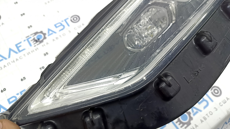 Ansamblu far față stânga pentru Ford Fusion mk5 17-20 LED, cu DRL, polișabil