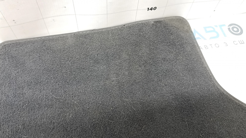 Set de 2 covorașe spate din material textil pentru Audi A5 F5 20-25 5D negru, pentru curățare