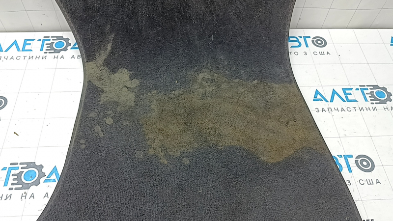 Set de 2 covorașe din material textil pentru partea din față a modelului Audi A5 F5 18-25 5D, negre, curățabile chimic, uzate pe partea șoferului