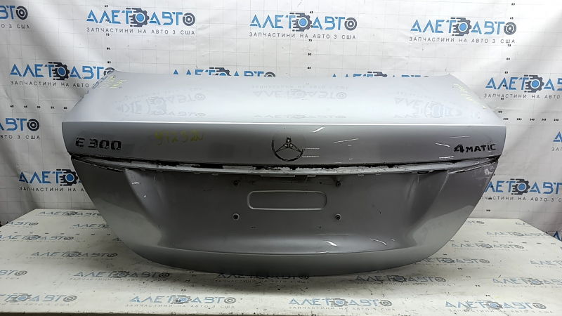 Крышка багажника Mercedes W213 E 17-20 алюминий, серебро 775