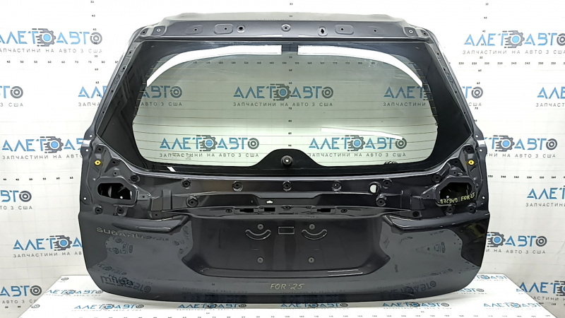 Ușă portbagaj goală cu sticlă, culoare grafit P8Y, Subaru Forester 25-26