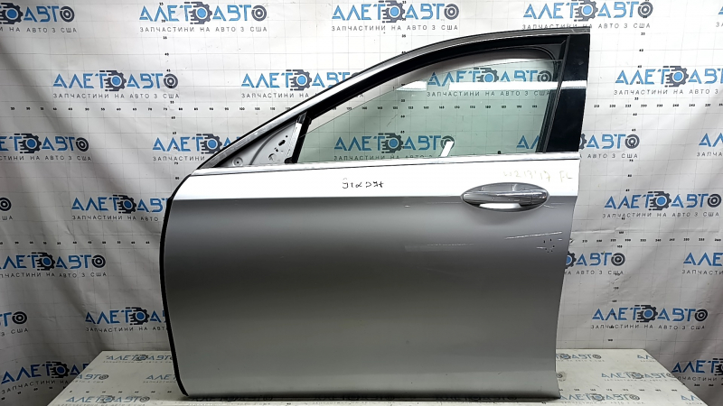 Дверь в сборе передняя левая Mercedes W213 E 17-23 серебро 775, keyless, тычка