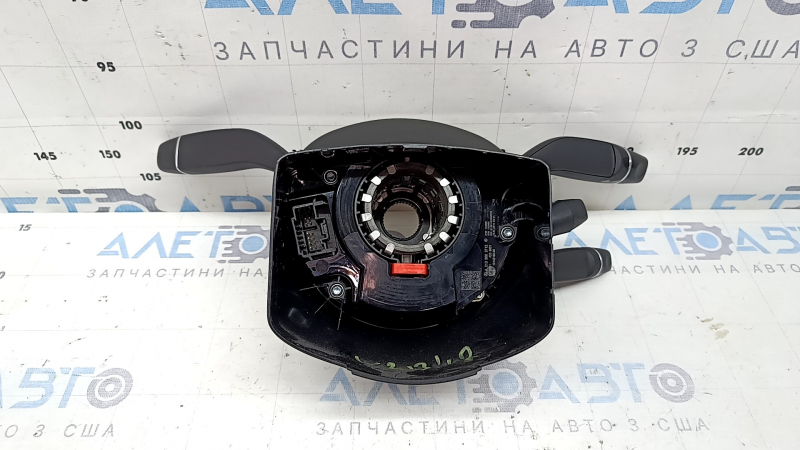 Ansamblu comutator coloană direcție Mercedes W213 E17-19 cu volan încălzit, fără cameră, ornamente negre