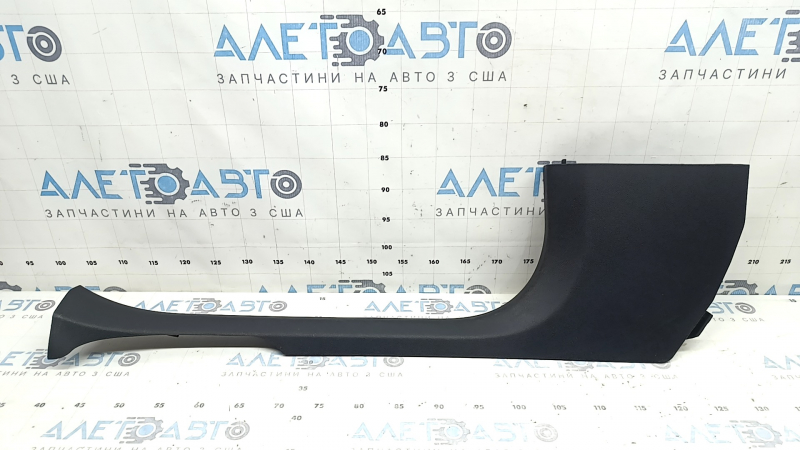 Ornamente prag interior față stânga pentru Mercedes W213 E 17-23, negru, zgârieturi