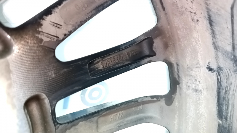 Диск колесный R18*8J 5*108 Ford Fusion mk5 17-18 тип 7, бордюрка