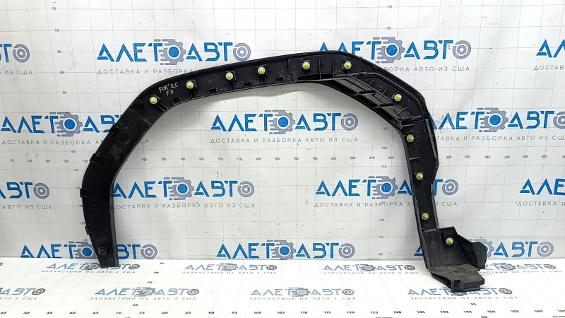 Ornamente aripă dreapta față Subaru Forester 2020-2021, negru