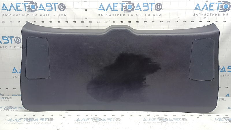 Ornamente inferioare hayon pentru Toyota Highlander 20-26, negre, fără difuzoare, cu ornamente, zgârieturi