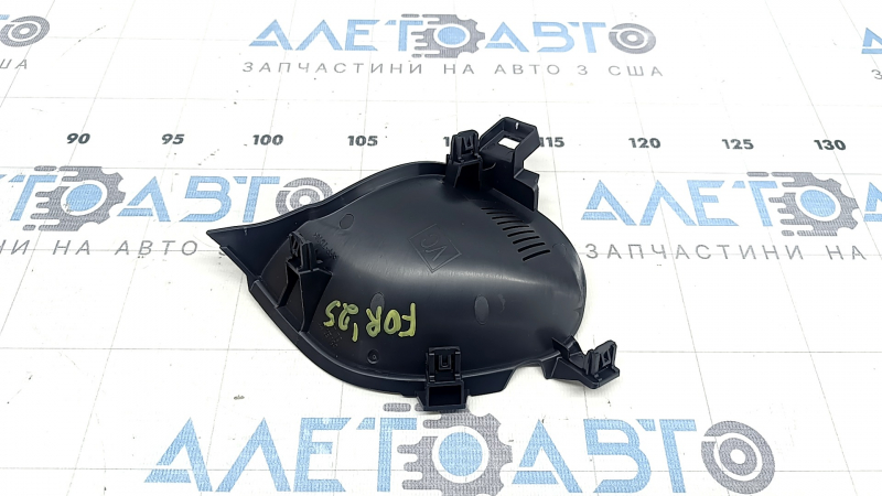 Накладка передней панели без кнопки start/stop Subaru Forester 25-26 черная