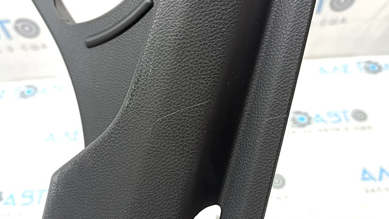 Накладка управления водительским сиденьем Subaru Forester 25-26 черная, под механику, царапины