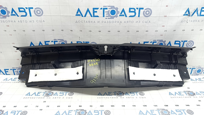 Накладка проема багажника Mazda CX-5 22-25 черная, царапины