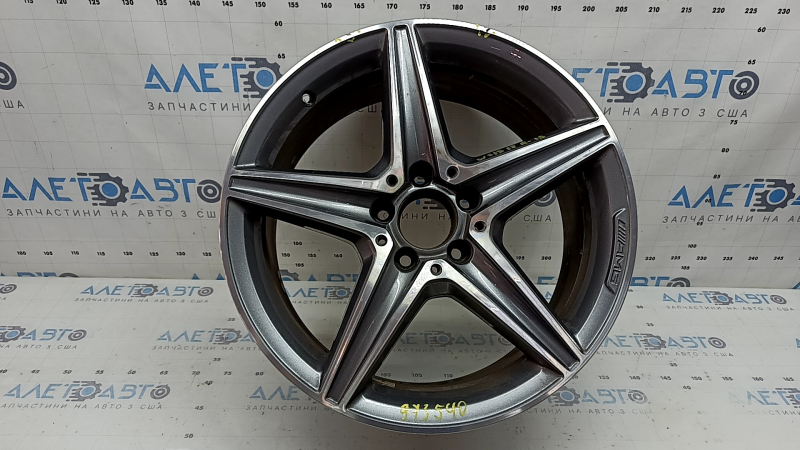 Комплект дисков колесных R18 x 8,0J ET43 Mercedes W213 E 17-18 AMG, бордюрка, под прокат, под ремонт