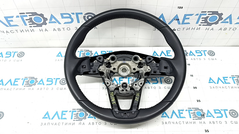 Volan din piele neagră pentru Mazda CX-5 20-25, neîncălzit, cu pernă, zgârieturi