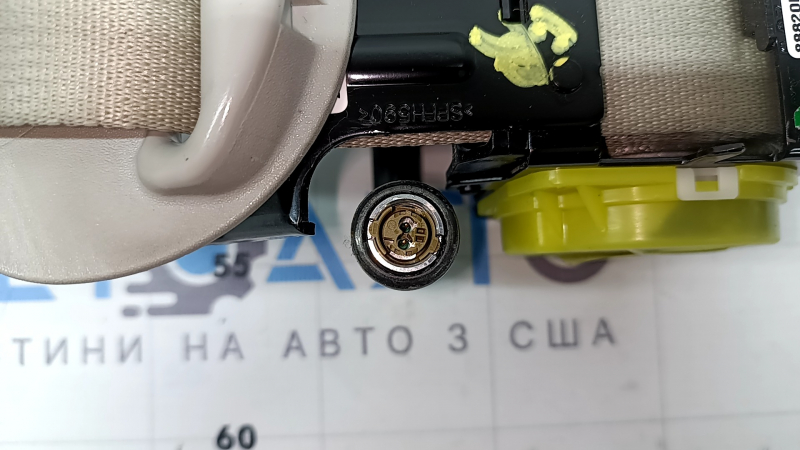 Centură de siguranță pentru pasager cu acționare pentru Kia Sorento 21-26 HEV, PHEV, gri, curățabilă chimic
